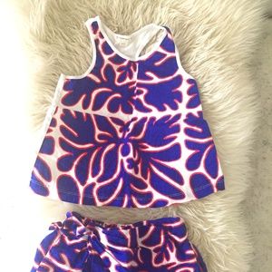 Crewcuts Tropical Tank & Shorts matching set